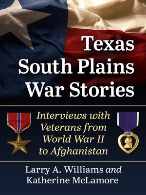 cover image of Texas South Plains War Stories